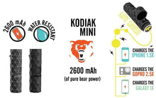 Load image into Gallery viewer, Kodiak Mini - USB Power Bank - hangnpt5